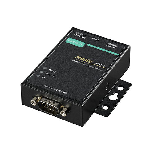 گیت وی اترنت صنعتی موگزا MOXA MGate MB3180 Industrial Ethernet Gateway