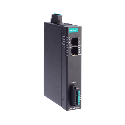 گیت وی اترنت صنعتی موگزا MOXA MGate 5123-T Industrial Ethernet Gateway