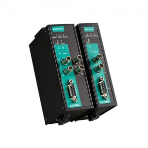 مبدل پروفی باس به فیبر موگزا MOXA ICF-1180I-M-ST-T PROFIBUS To Fiber Converter