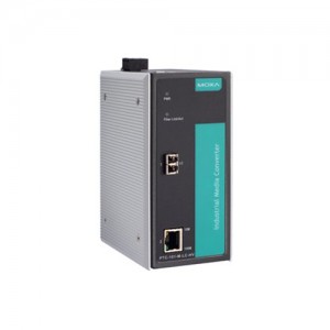 مبدل رسانه اترنت به فیبر موگزا MOXA PTC-101-M-LC-HV Ethernet-To-Fiber Media Converter