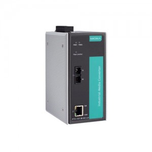 مبدل رسانه اترنت به فیبر موگزا MOXA PTC-101-M-SC-HV Ethernet-To-Fiber Media Converter